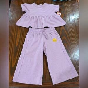NWT Cat & Jack 2 piece set Girls 2t